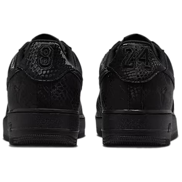 Nike Кроссовки Nike Air Force 1 Дышащие Низкие Скейтбордические Мужские Черные IB0018-003