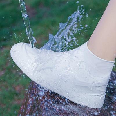 Латексные водонепроницаемые бахилы многоразовые нескользящие резиновые сапоги Чехлы для обуви Резиновые дождевики для использования на открытом воздухе