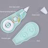 6Pcs/Set Tape Eraser Detachable for Study Compact Translucent Design Glue Tape Useful Multi-functional Lightweight