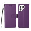 For TECNO Pova 7 Ultra 5G Case RFID Blocking 3 Card Slots PU Leather Phone Cover with Wrist Strap