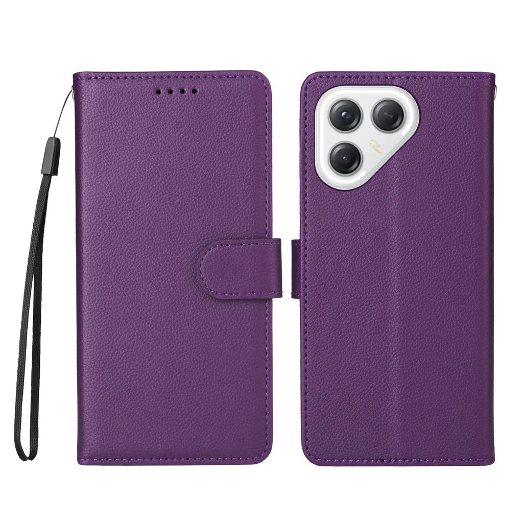 For TECNO Pova 7 Ultra 5G Case RFID Blocking 3 Card Slots PU Leather Phone Cover with Wrist Strap