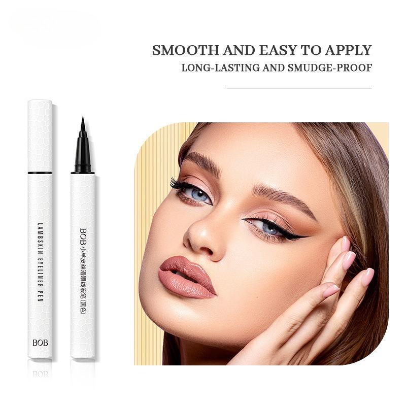 Silky Eyeliner, Waterproof, Non-smudging, Non-makeup-removing, Extremely Fine and Quick-drying Eyeliner Pen.