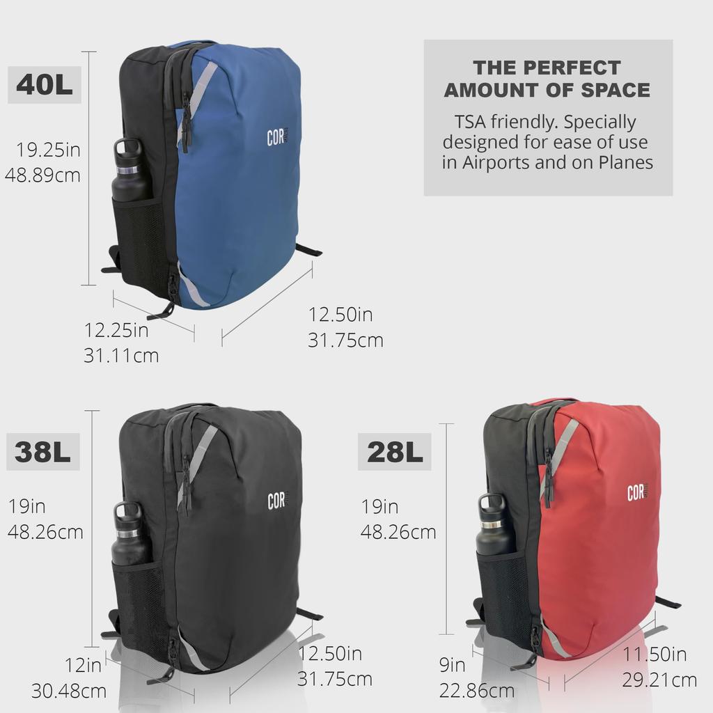 Рюкзак Island Hopper Ultimate Travel Pack, черный [COR Surf] (28л,