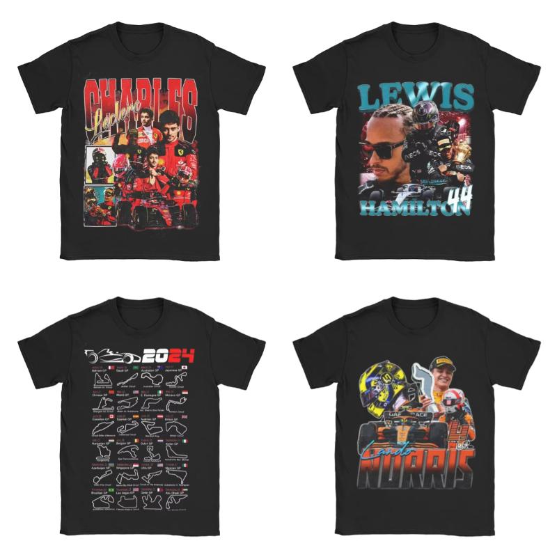2025 New Lando Norris Merch Print T Shirts Streetwear Hip Hop Vintage T-Shirt F1 Racing Tees Tops for Men Women Short Sleeve