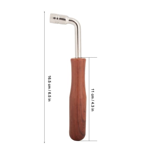 Lightweight, easy-to-use piano tuning hammer and tuning spanner for Guzheng. Suitable for professional piano maintenance, home use, music schools, ins