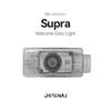 2pcs LED Welcome Light For Supra GR Sport fifth generation 2020 2022 2023 Car PPKJ2 Door Lamp refit Auto Accessories Icon Glass