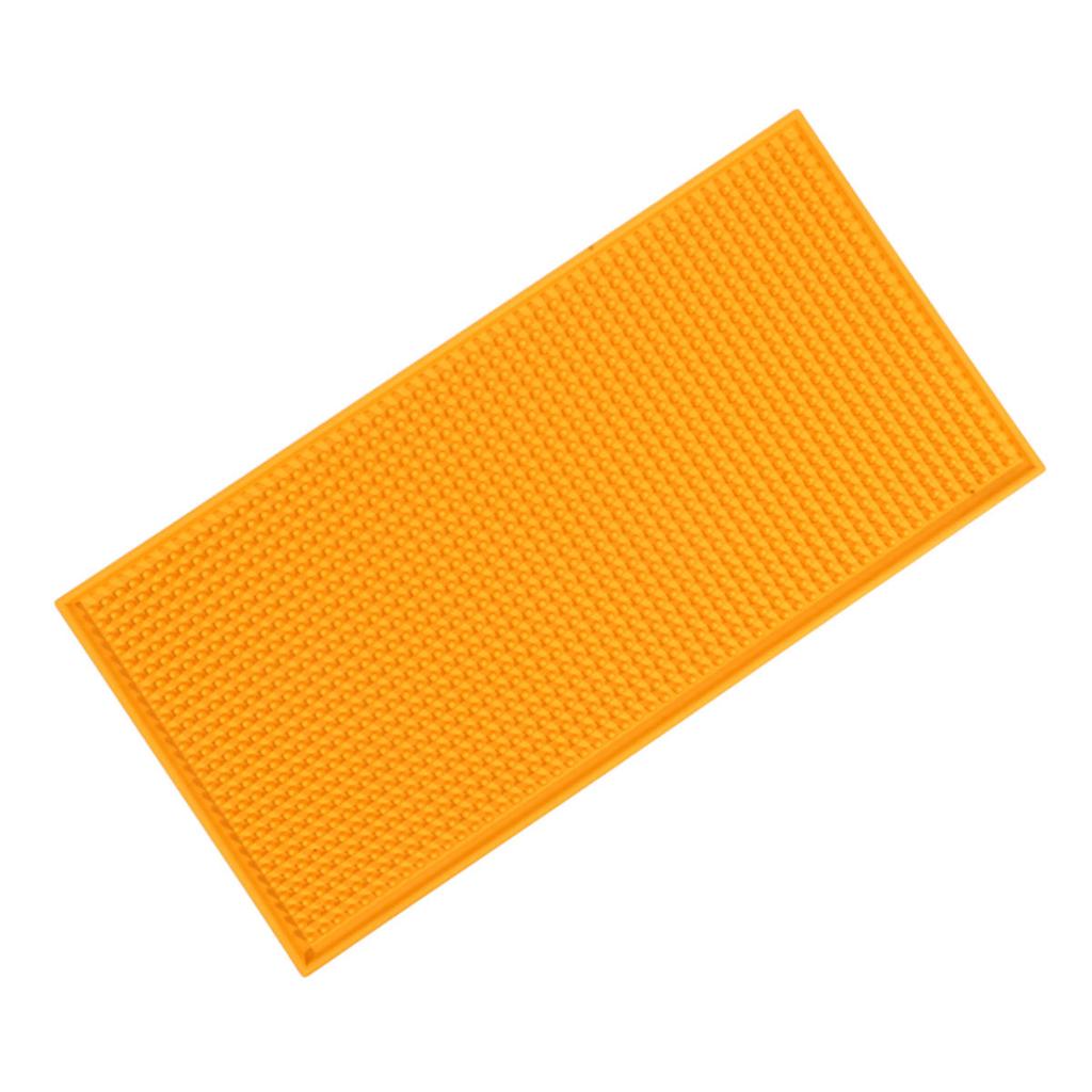 Прочный барный коврик ПВХ подставка для кофе Нескользящий коврик для чашки Водонепроницаемый Термостойкий Дренажный коврик для бара Кафе Бариста Коктейль Бармен