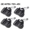 4 PCS TPMS Tire Pressure Monitor Sensor For Honda Acura TLX ILX RDX MDX 315Mhz 42753TZ3A51 42753-TZ3-A51 42753-TX4-A512-M1