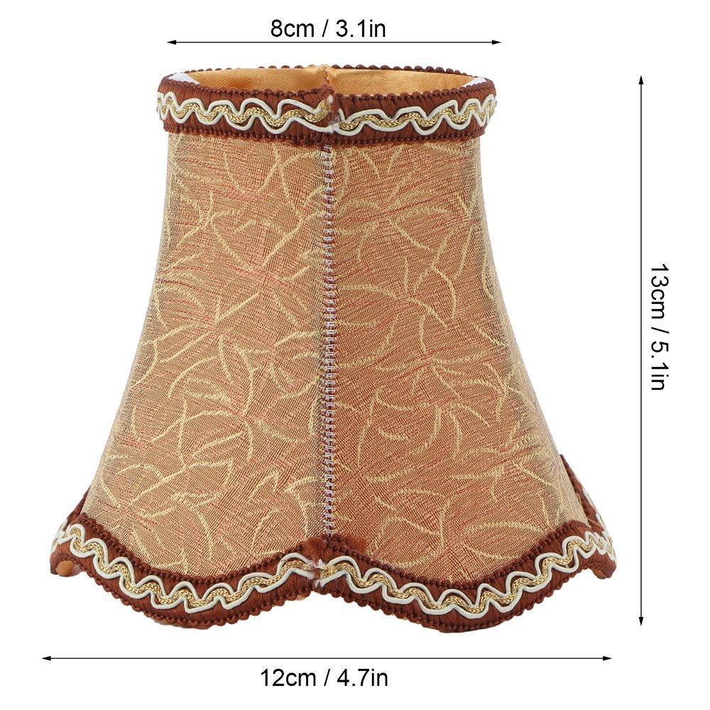3PCS Clip On Design Lampshade Fabric Small Lamp Shades Simple Wall Lamp Shade Floor Lamp