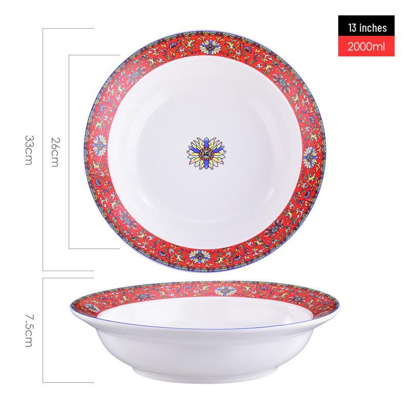Большая керамическая миска для супа, лапши, вареной рыбы, маринованной рыбы и замешивания теста - Mao Xuewang Коммерческое использование