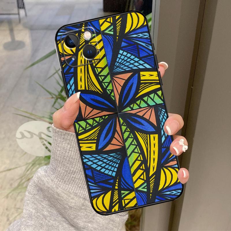 Traditional Hawaiian Island Pattern Case For iPhone 17 Pro Max 16 15 13 12 11 14 Pro Max Plus 13 12 Mini 16e 17 Air Back Cover