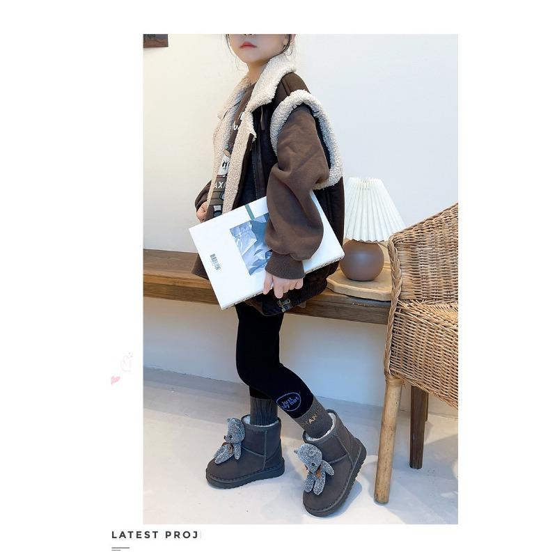 Женские плюшевые ботинки, Мужская обувь с милыми мультяшными персонажами, Мужская обувь