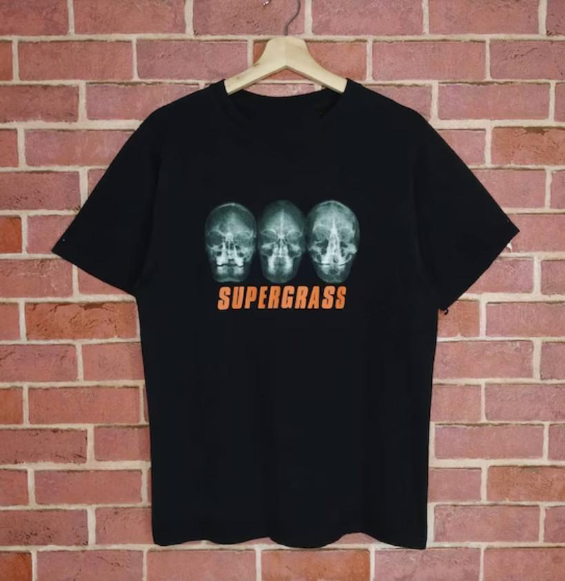 Vintage Supergrass Alternative Rock T Shirt WA604 Unisex T-Shirt