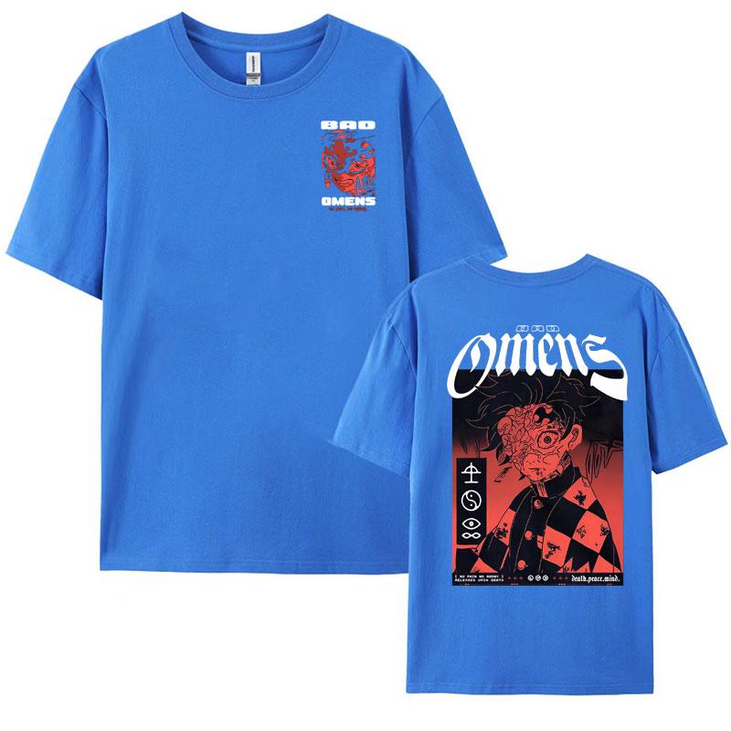 Bad Omens Band Music Tour 2024 Graphic T Shirts Concrete Jungle Tour Women Men Tshirt Fashion Vintage Cotton T Shirt Tops Y2k