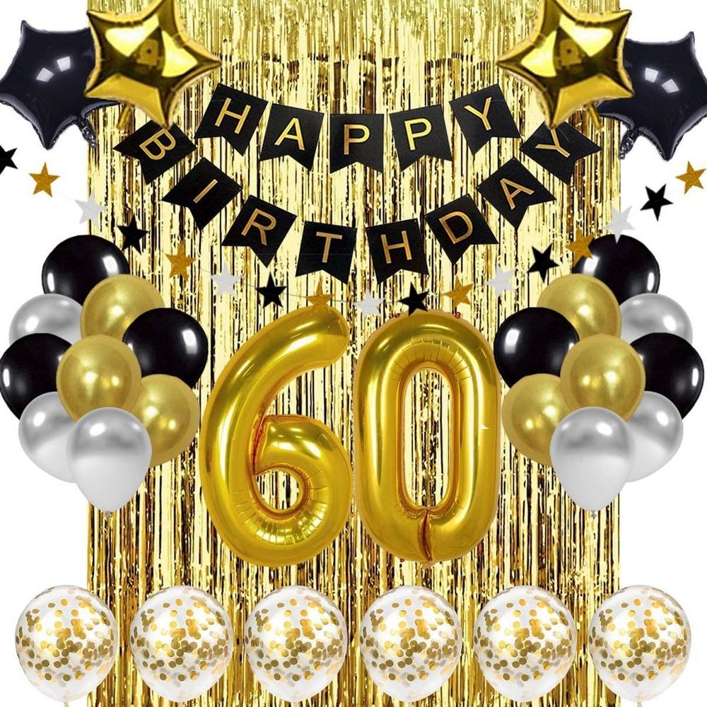 Sensations 60 Today Number Birthday Foil Balloon