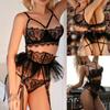 New Sexy Fashion Lace  Lingerie  Underwear Sleepwear G-string  Pajamas Garter