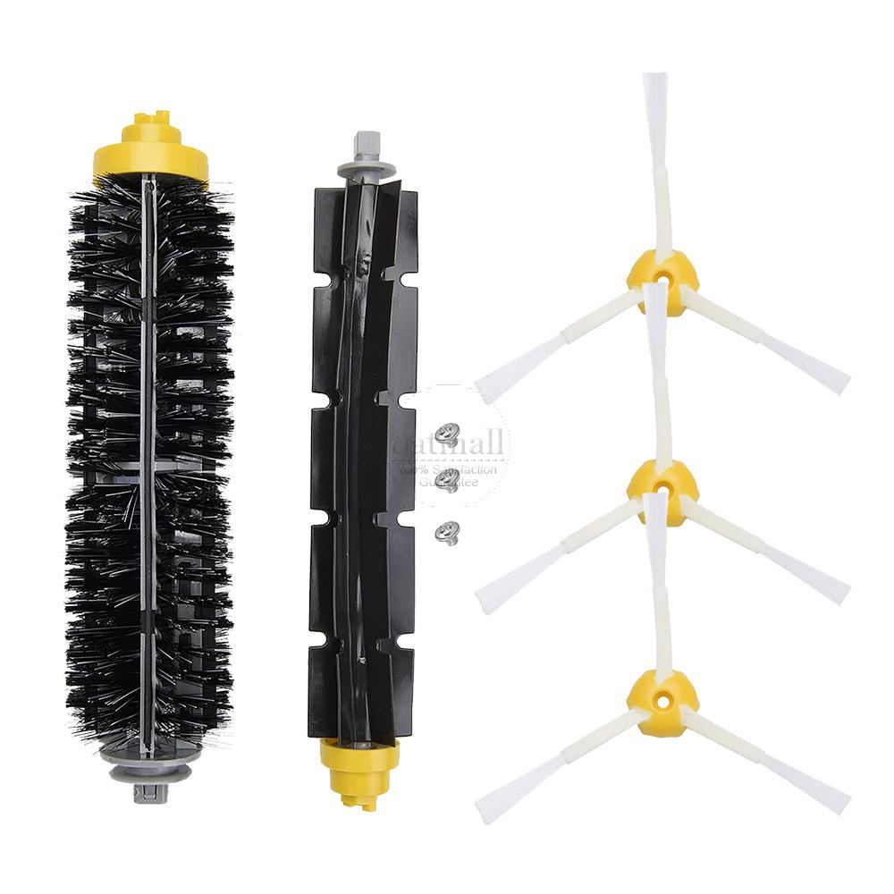 Аксессуары для пылесоса iRobot Roomba серии 675 650 690 600 500, запасные части, основная щетка, боковая щетка, роликовое колесо, фильтры HEPA