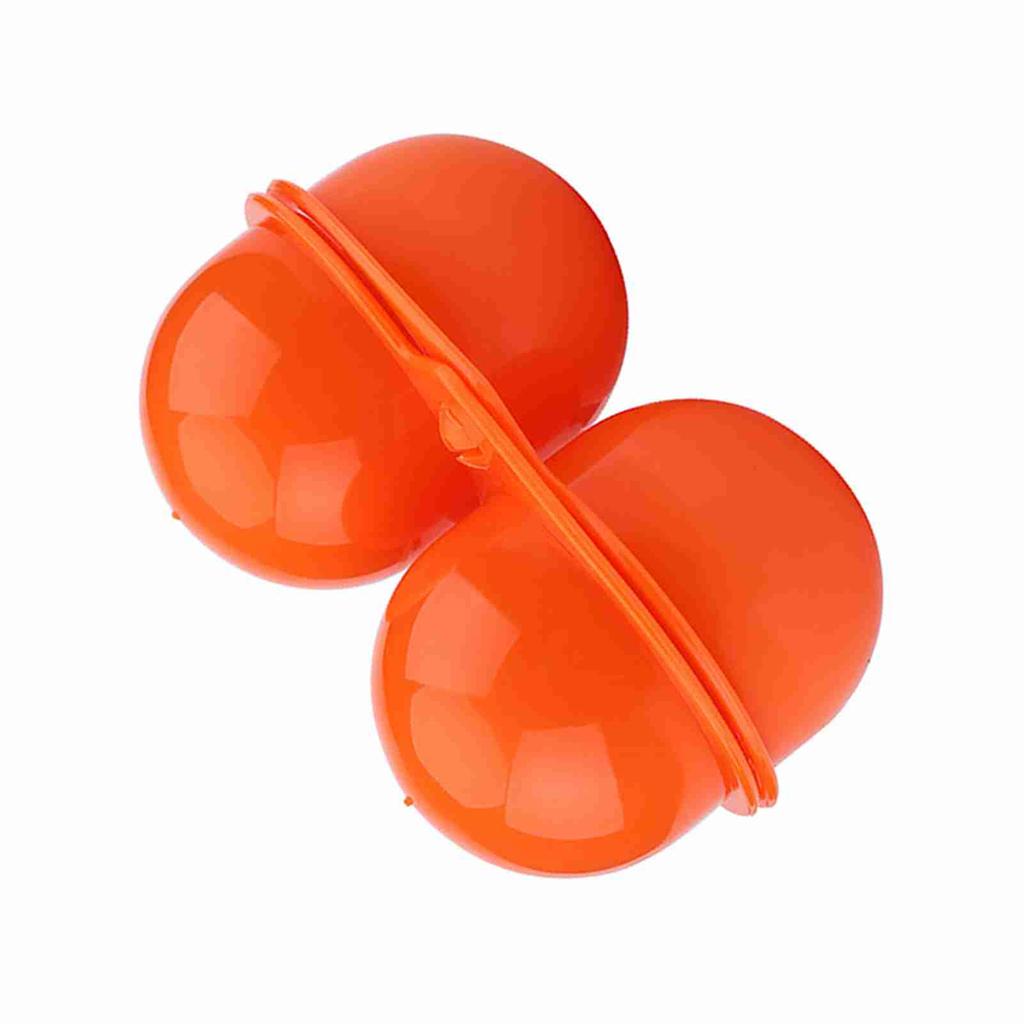 Пластиковый контейнер для хранения и переноски яиц, 2 шт., для использования на пикнике на открытом воздухе, в кемпинге(синий)