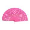 Flamenco Spanish Wood Folding Fan Dots Pattern Modern Classical Vintage Wood Hand Fan for Dance Perfornamnces Party top sale