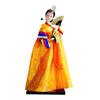 Korean Hanbok Doll Mini Unique Toy Cute Female Statue Geisha Kimono Figurine for Party Desktop Wedding Shop Family Gathering