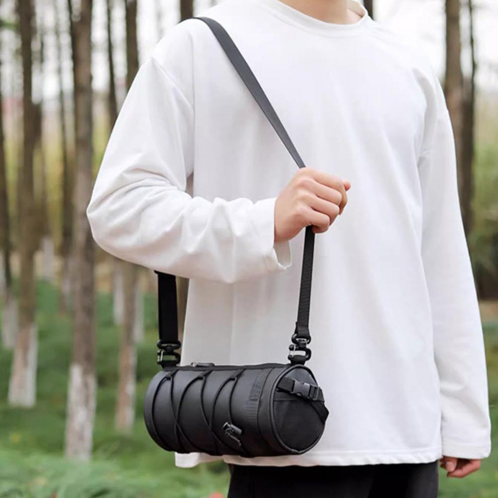Waterproof Outdoor Bicycle Frame Storage Roll Bag & Handle Strap Bicycle Handlebar Storage Pack Professional Cycling Accessories