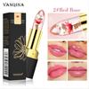 Waterproof Lipgloss Flower Lipstick Temperature Change Color Jelly Lipstick Moisturizer