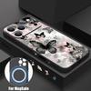 Для iPhone 17 Pro Max Чехол INS с узором из разноцветных бабочек и цветов, Магнитный, Для Magsafe, Мягкий чехол Для iPhone 16 15 14 13 Pro Max 17E 16E