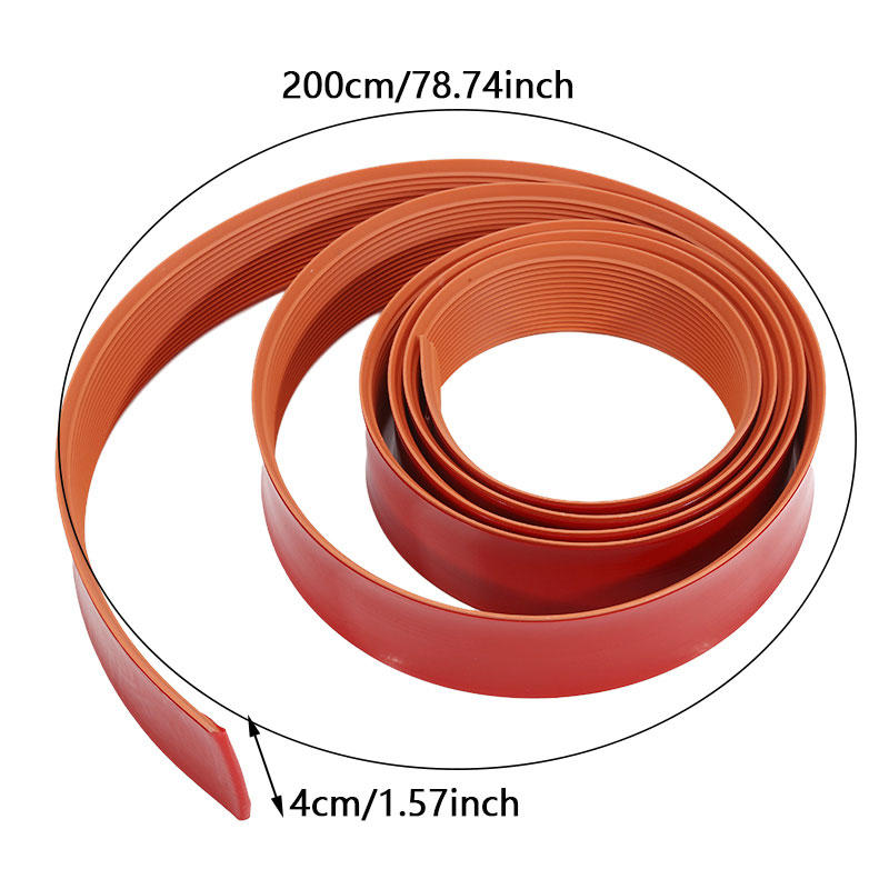 Self Adhesive Anti-Slip Floor Edge Transition Strip Flexible Edging Trim Strip Protector for Furniture Cabinet Table Repair