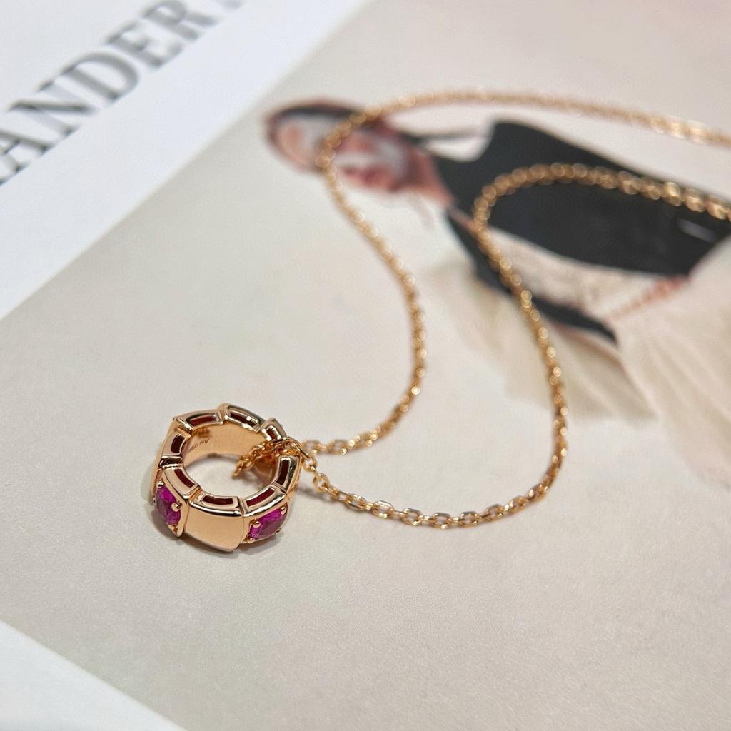 2024 Новейший Горячий Бренд Винтажное Женское Ожерелье Роскошные Ювелирные Изделия Для Женщин 925 Стерлинговое Серебро Дизайнерская Подвеска Цепочка Ожерелья