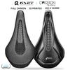RYET Ultra Full Carbon 3D Printed Bike Saddle 205g High Modulus Carbon Fiber Base for MTB Mountain Cycling Saddle Seat 145mm