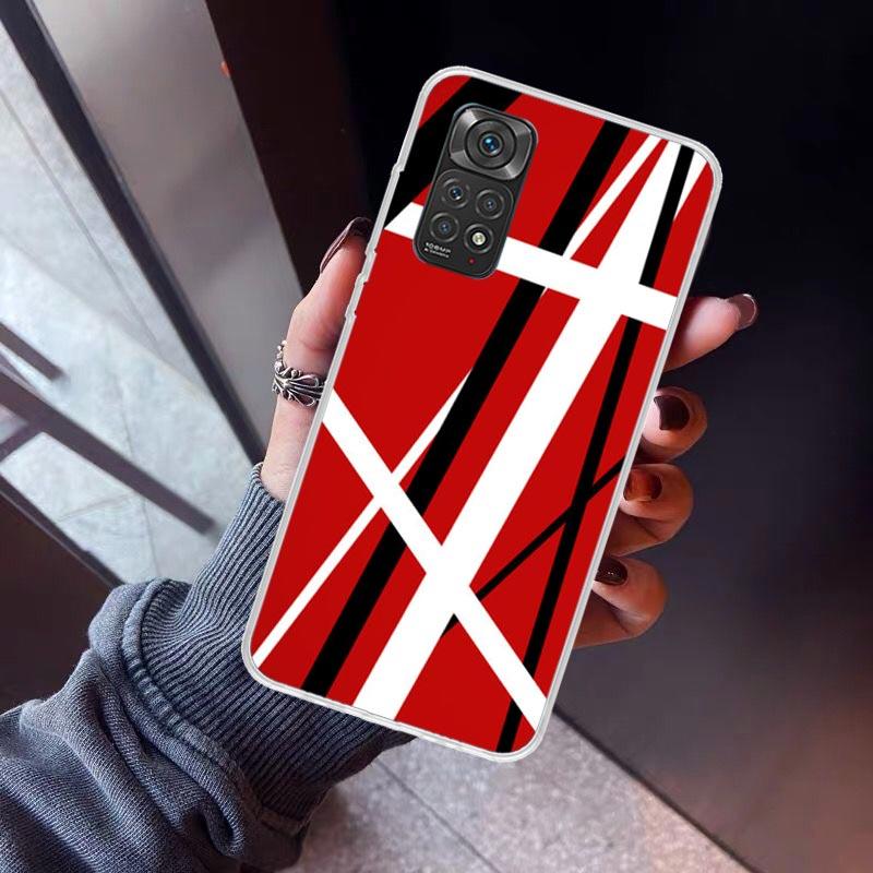 Eddie Van Halen Graphic Guitar Phone Case For Xiaomi Redmi Note 15 14 14S 13 12S 12 Pro Plus 11S 11 10S 10 4G Cover 11E 11T 5G P