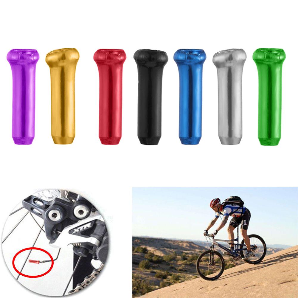 High Quality Cycling Bicycle Accessories Shifter Cable Cover Bike Aluminum Alloy Brake Wire End Cap
