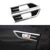 Car Styling Chrome Signal Lamp Cover Side Lights Emblem Decoration Trim Sticker for Chevrolet Cruze Sedan Hatchback 2009-2015