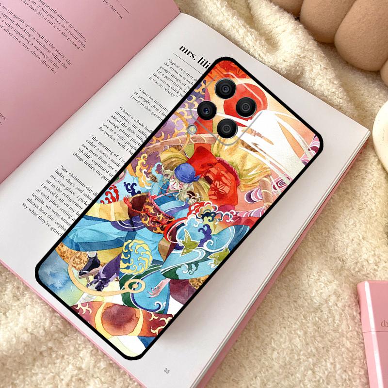 Ukiyoe mononoke Kusuriuri Case For Samsung Galaxy M21 M12 M13 M14 M15 M06 M16 M36 M56 M31 M53 M32 M52 M35 M55 M34 M54