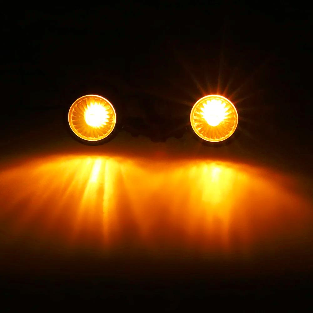 Motorcycle Accessories Universal 12V Single Wire Turn Signals Lights