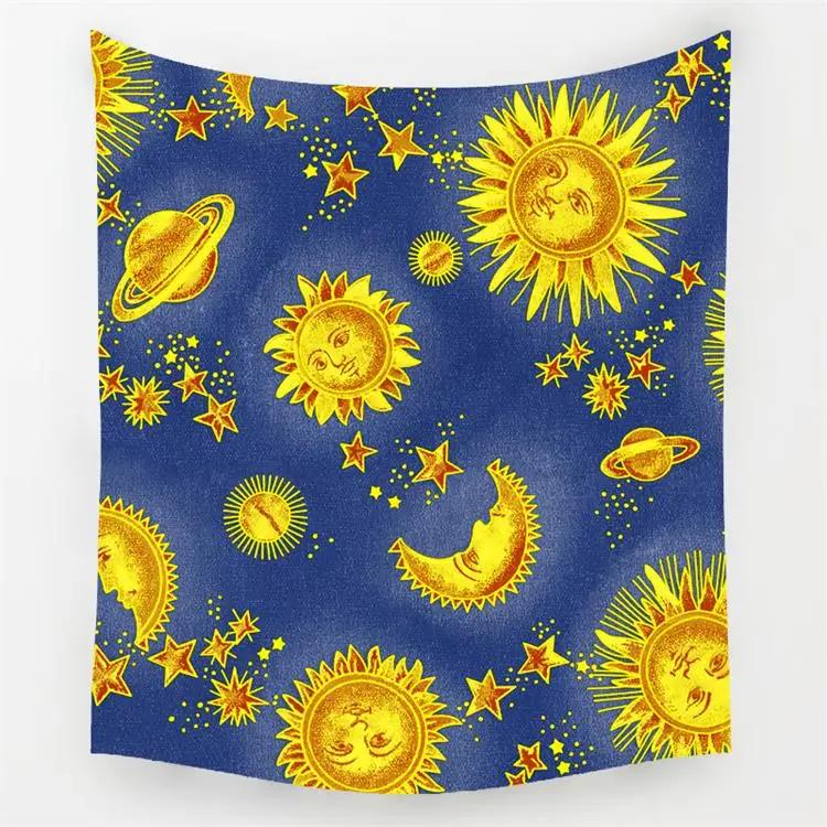 Геометрический Неправильный Узор Хиппи Мандала Гобелен Абстрактная Картина Искусство Настенный Гобелен Декор Гостиной Ремесла