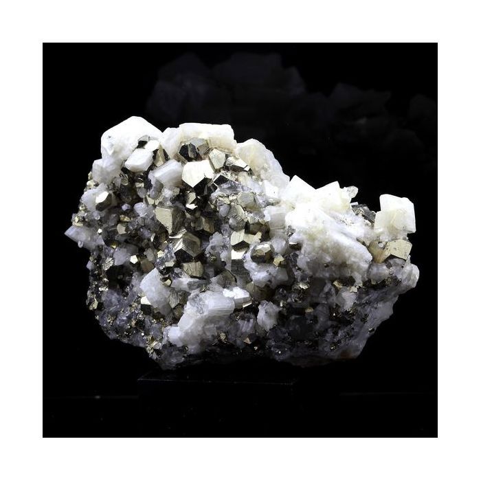 Pierres et Minéraux. Dolomite + Pyrite. 703.0 ct. Mésage Mine, Vizille, France..