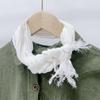 Spring and Summer Thin Linen Scarf Slender Narrow Long Breathable Neck Protection Scarf for Women Versatile Extended Scarf Accessories