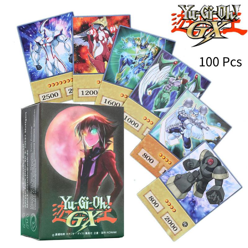 Набор самодельных карт Yu-gi-oh Потрясающий Белоглазый Дракон Темный Маг 100 карт