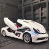 1/32 Benz SLR Roadster сплав спортивная модель автомобиля литая металлическая игрушечная машина модель автомобиля имитация звука свет коллекция детские подарки