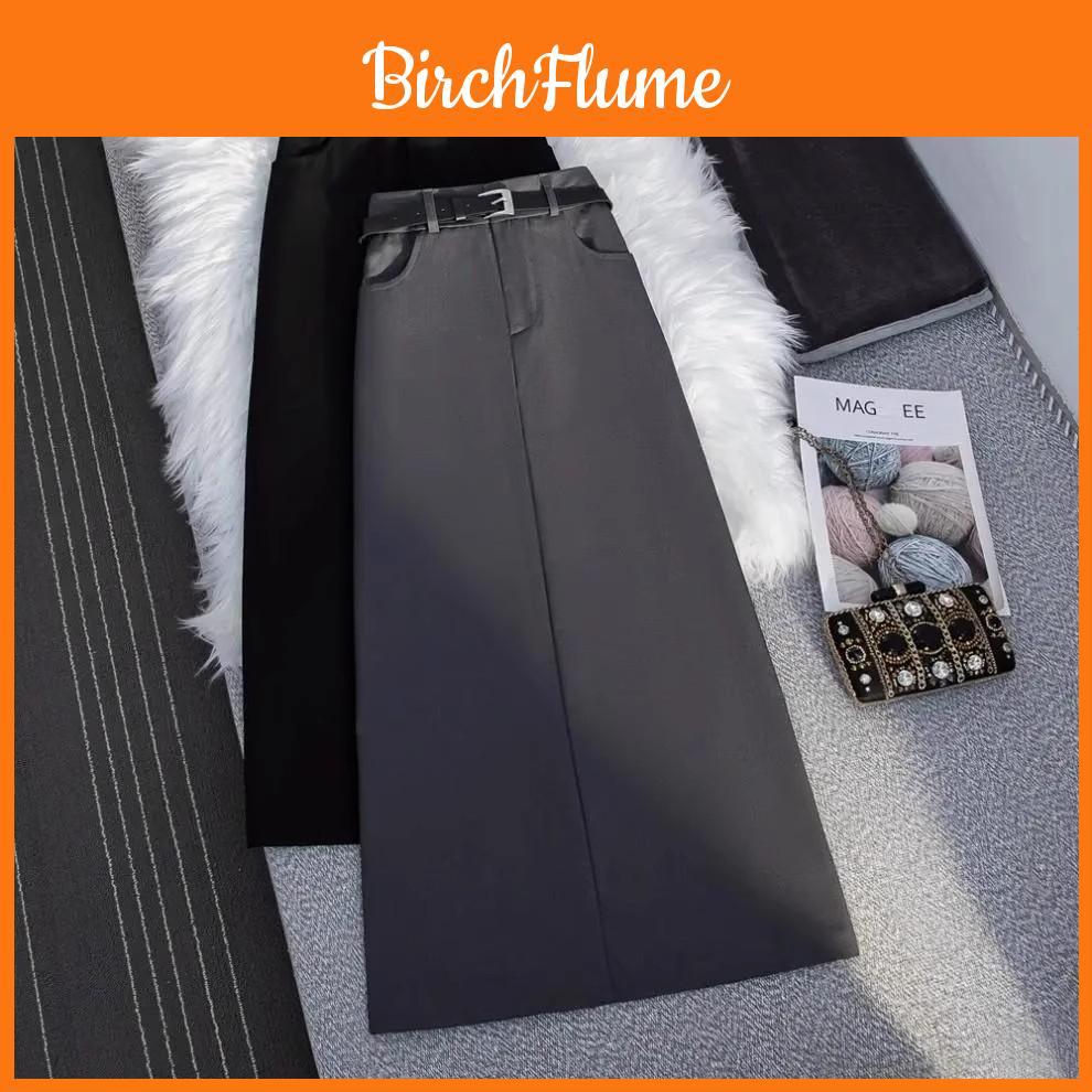 High Waist Slim Fit Pleated Skirt With Zipper For Streetwear And Casual Wear