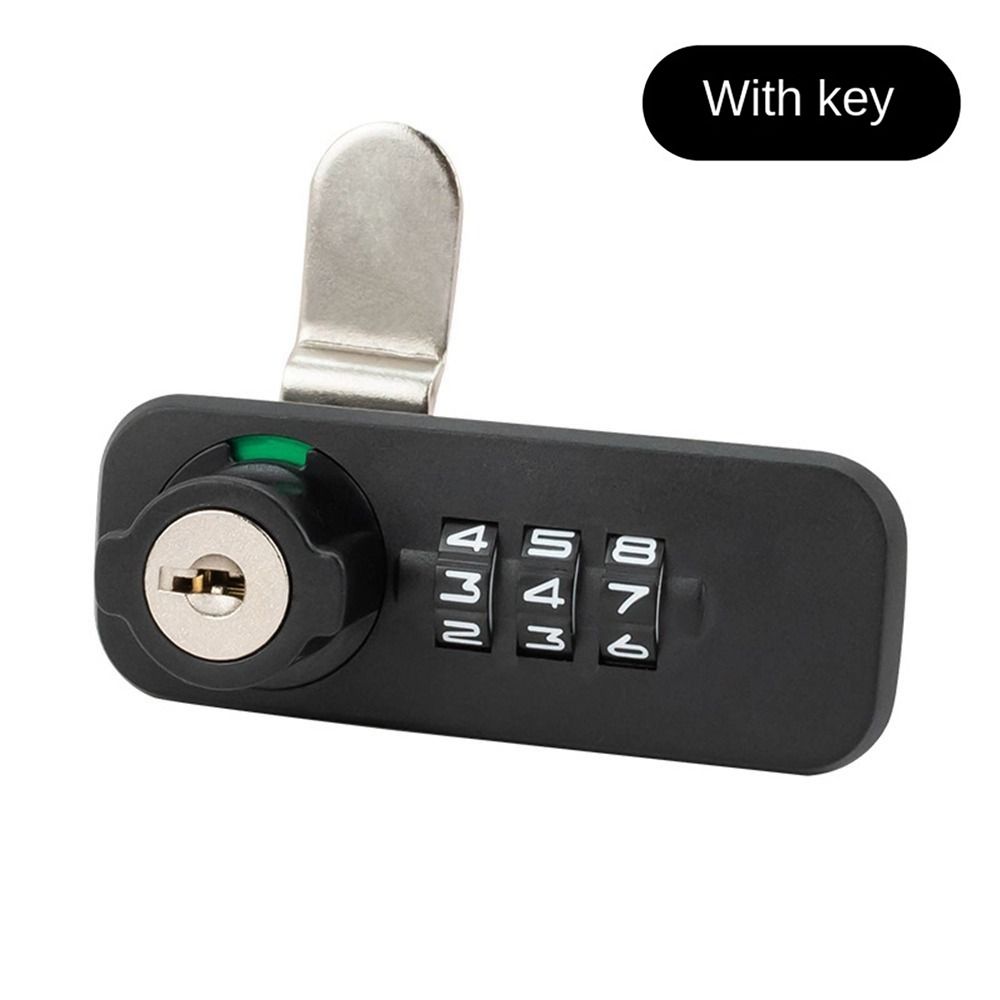 1 шт. 3-значный навесной замок для ящика, пароль, 3-значный замок, шкаф, замок для шкафа, дверной замок, цифровой комбинированный замок, механический дверной замок