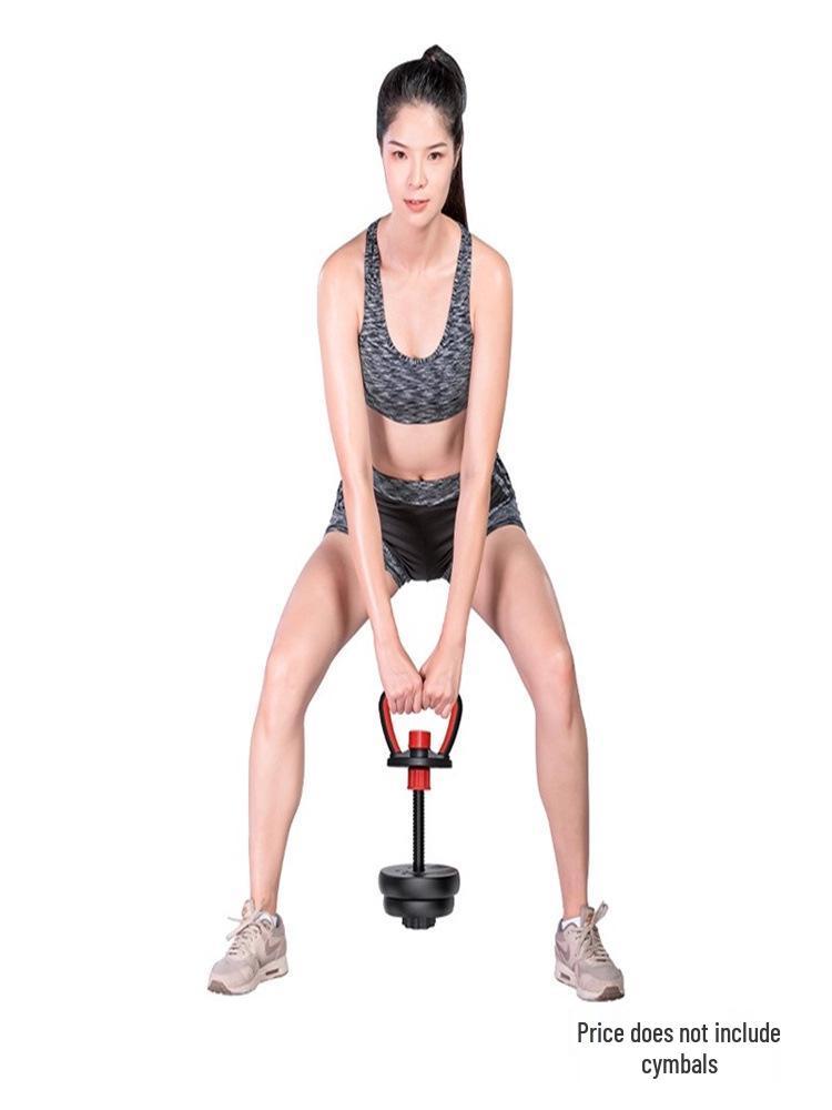 Экологичная регулируемая ручка для гири с прорезиненной рукояткой для гантелей и отжиманий