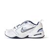 Air Monarch 4 Нескользящие Износостойкие Низкие Массивные Кроссовки Унисекс Белый Синий 415445-102 (Команда746-)