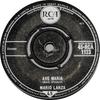 7inch Record MARIO LANZA - Ave Maria 45RCA1123 RCA 1959 UK Classical Used