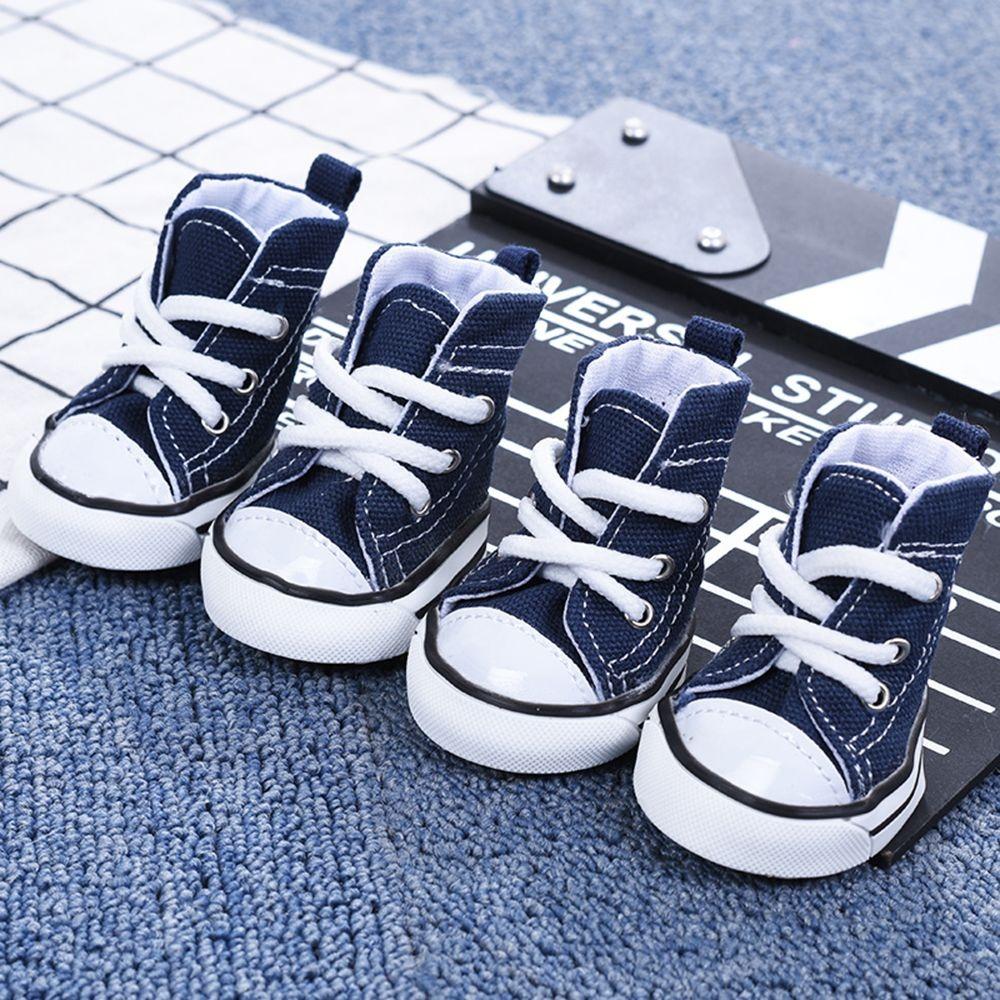 Breathable For Small Dogs,Cats Casual Style Puppy Sneaker Dog Shoes Pet Booties Pet Denim Shoes