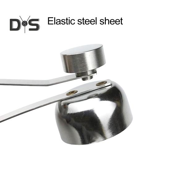 Пищевой резак для яичной скорлупы с двойной головкой, практичные металлические ножницы для яиц, нож для яиц, открывалка для скорлупы