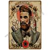 1 шт. Винтажный металлический постер BARBER SHOP Кафе Бар Паб Жестяная табличка Ретро Стрижка и Бритье Борода Знак Домашний Декор 8x12 дюймов