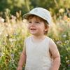 Adjustable Kids Baseball Cap Solid Color Quick Dry Peaked Cap Fashion Children Sun Hat  Retro