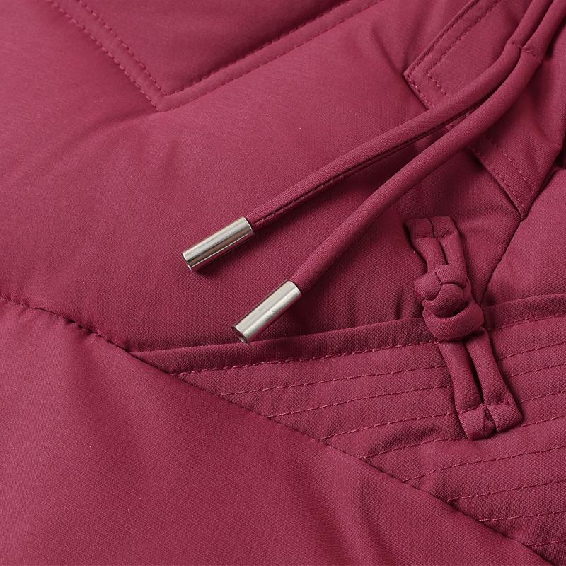 Зимние пальто для женщин среднего возраста больших размеров с капюшоном и воротником из искусственного меха, элегантные, толстые, теплые парки, женские куртки